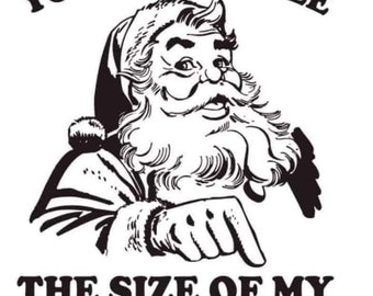 Christmas Humour SVG File Instant Download, Christmas Cut File for Cricut, Santa sack svg, holiday humour svg, Christmas 2022 SVG, PNG, jpeg