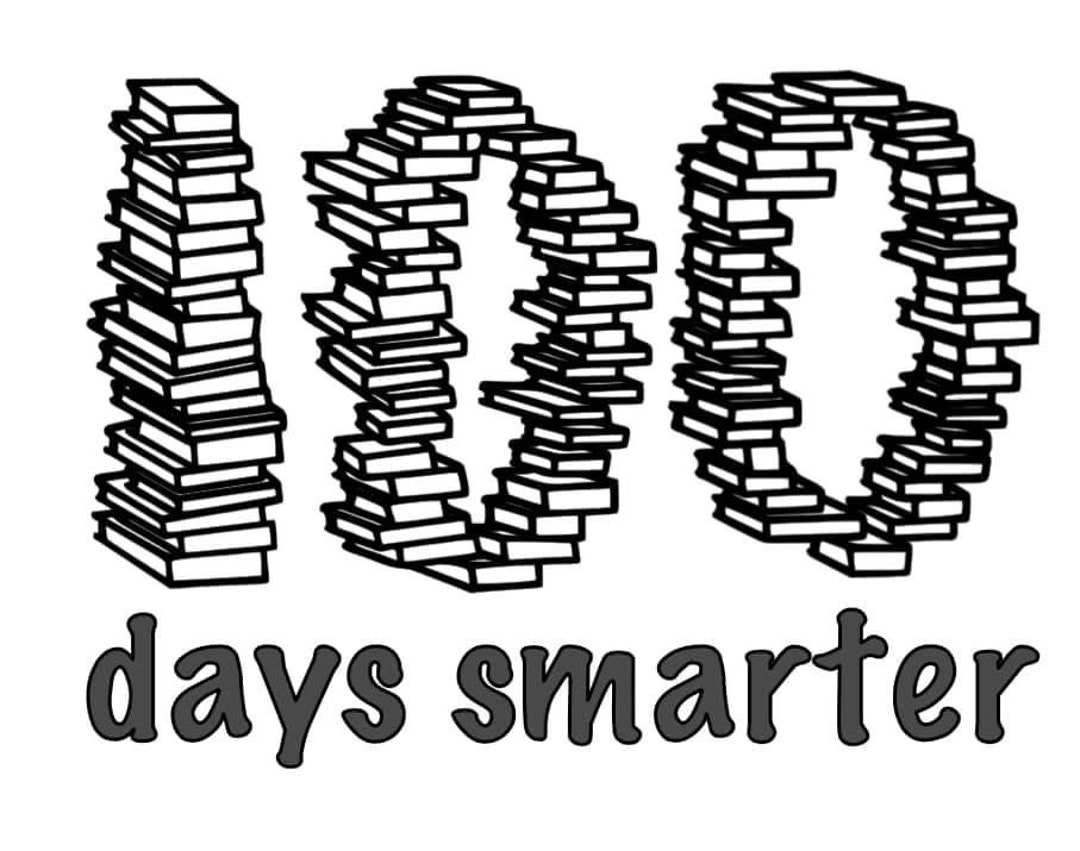 100 Days of School - 100 Days Smarter SVG File Instant Download ...