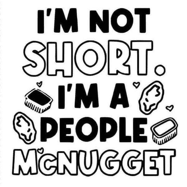 I’m Not SVG Short SVG I’m a People SVG McNugget Svg, Instant Svg Download, Funny Designs Svg, Funny Inspiration Svg, Quotes Svg & Png