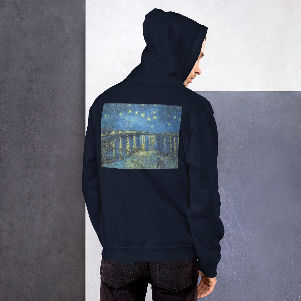 Van Gogh Hoodie - Etsy