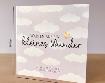 Maternity leave card farewell colleague baby break | Maternity protection card, congratulations card, congratulations card, farewell to a work colleague