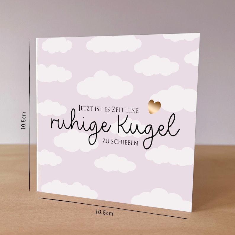 Schwangerschaft Karte Mutterschutz Abschied Kollegin Babypause ...