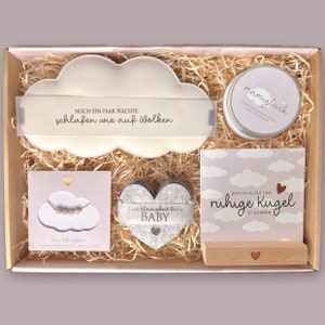 Schwangerschaft Geschenk | Geschenkkorb werdende Mama für Tochter Freundin Kollegin Mommy to be Geschenkbox Babyshower Babyparty Schutzstein