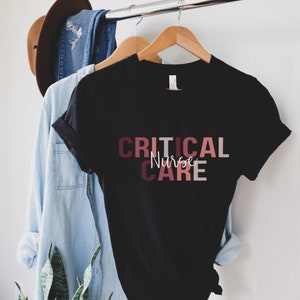 Critical Care Shirt, Retro ICU Nurse Shirt, Retro Nurse Shirt, Retro Critical Care Shirt, Vintage Nurse, Vintage Nursing Shirt, ICU Nurse