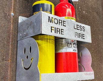 Torch and Fire Extinguisher Holder