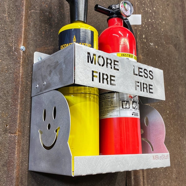 Torch and Fire Extinguisher Holder