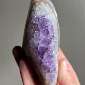 Druzy Amethyst Freeform from Uruguay (Stand Included)
