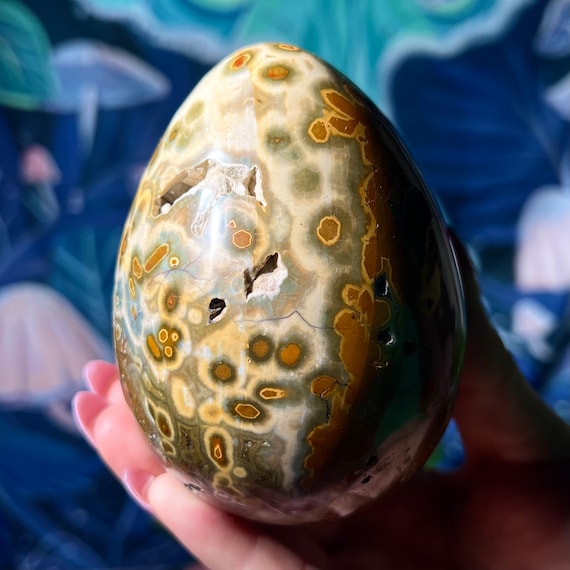 Large Ocean Jasper Hexagons Large Ocean Jasper Hexagons
