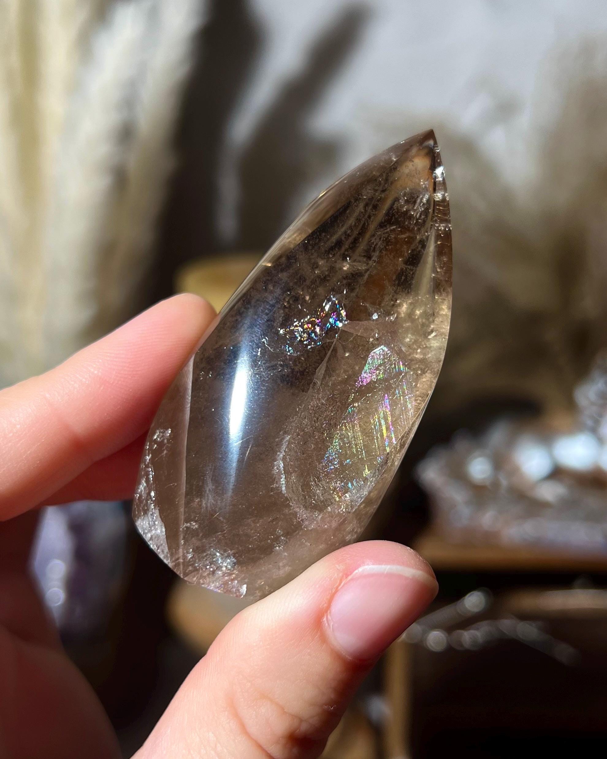 Smoky quartz carving - Etsy 日本