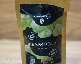 Oliban Louban Boswellia Sacra Royal Hojari Green I Encens Royal d’Oman Pur et Naturel |Aromathérapie, Méditation, Soins & Infusion