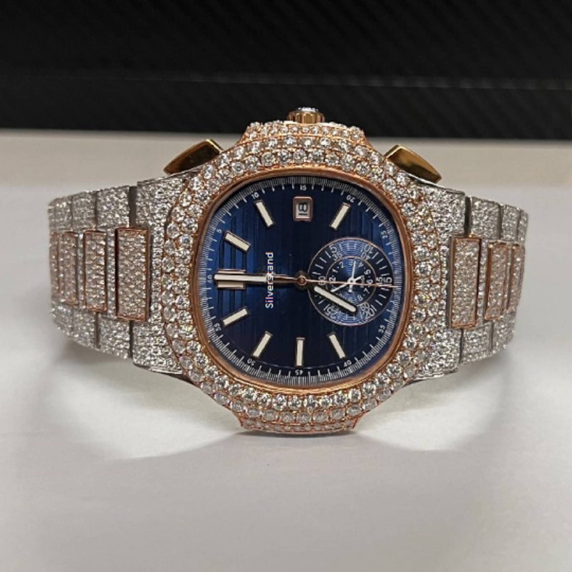 Audemars piguet iced out replica kaufen hotsell