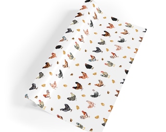 Chicken Themed Wrapping Paper