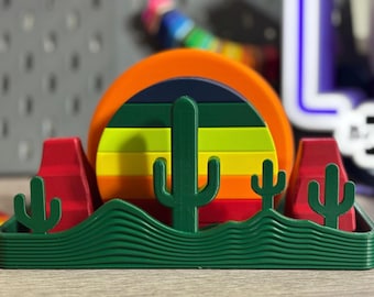 Sundowner 6 Coaster  Set| Salt & Pepper shakers| Bottle Opener