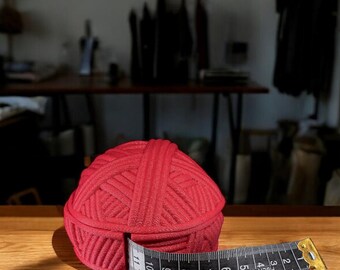 Yarn Ball Tape Measure Holder | Cute Sewing Organizer | Seamstress & Crafter Gift