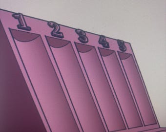 Chunky 5 pen display for social selling