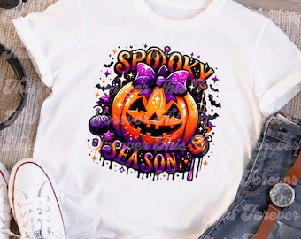 Spooky Season Png, Halloween Png, Halloween Sublimation, Pumpkin Png, Retro Halloween Png, Trendy Png, Spooky Vibes Png, Halloween Shirt Png