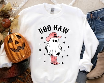 Boo Haw Svg, Halloween Svg, Cow Ghost Svg, Halloween Spooky Svg, Cute Halloween Svg, Trendy Svg, Boo Haw Ghost Svg, Svg files for Cricut