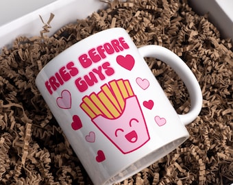 Fries Before Guys Svg, Valentine Svg, Valentine's Day Svg, Cute Valentines svg, Love Svg, Svg Files for Cricut, Valentines Png, Funny Svg