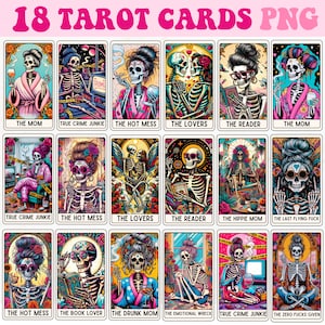 Tarot Cards Png, Sarcástico Esqueleto Png, Funny Tarot Card Png, Mom Tarot Card Png, Sublimation Design, Tarot Card Sublimation, Sarcástico Png