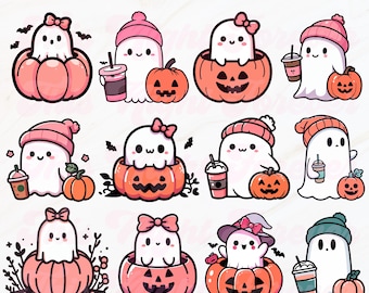 Svg fantasma, Svg de Halloween, Svg fantasma lindo, Svg fantasma de otoño, Svg de temporada espeluznante, Svg de moda, Archivos Svg para Cricut, Svg de clipart de otoño, Svg de otoño