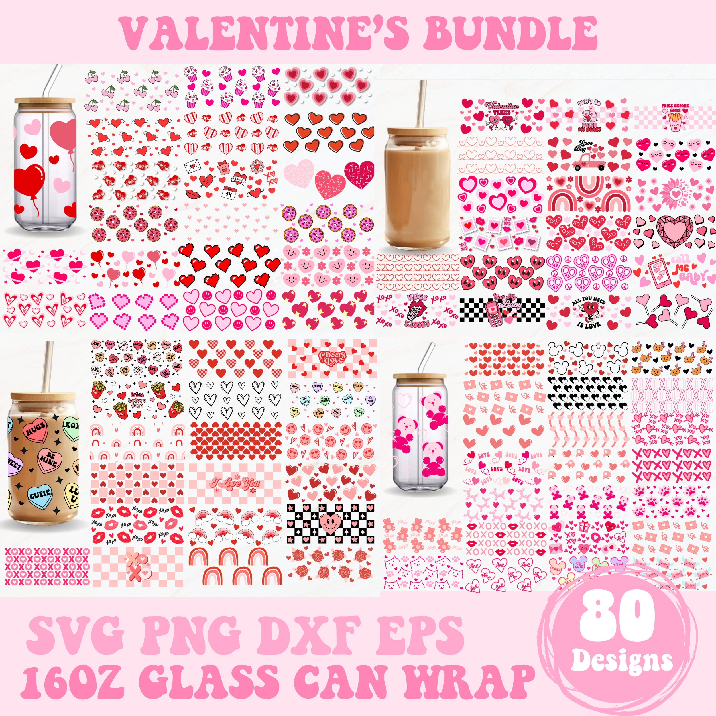 Valentines cups Sticker for Sale by Kalea77