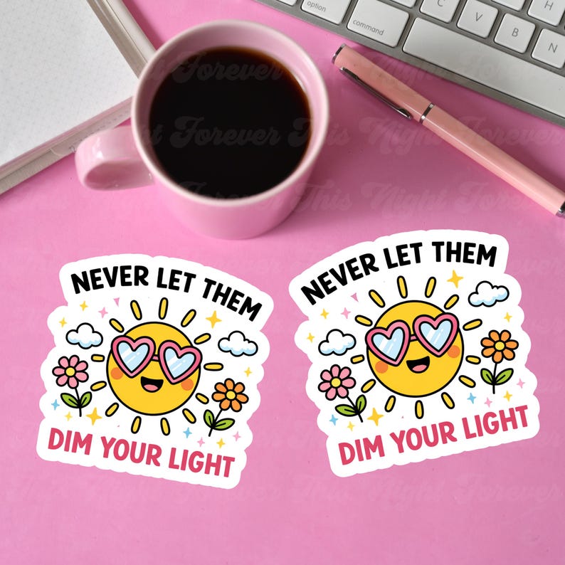 Never Let Them Dim Your Light Svg, Summer Svg, Retro Summer Png, Trendy ...