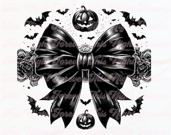 Coquette Halloween, Halloween Sublimation, Pumpkin Png, Retro Halloween Png, Coquette Png, Bow Png, Trendy Png, Halloween Shirt Png