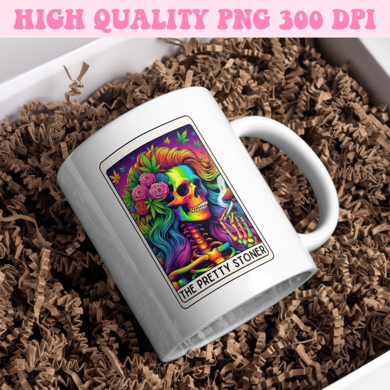 Tarot Cards Png, Stoner Skeleton Png, Funny Tarot Card Png, Mom Tarot Card Png, Sublimation Design, Tarot Card Sublimation, Weed Sublimation image 6