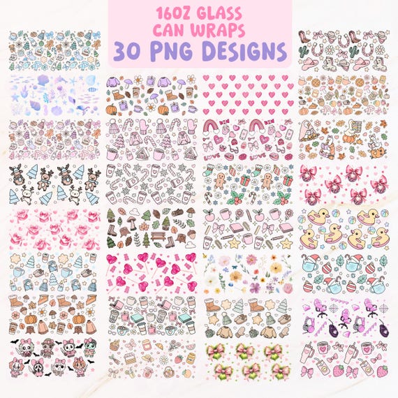 Glass Can Png Bundle, 16oz Glass Can Bundle, Glass Can Png, Libbey Glass Can Png, Beer Can Glass Png