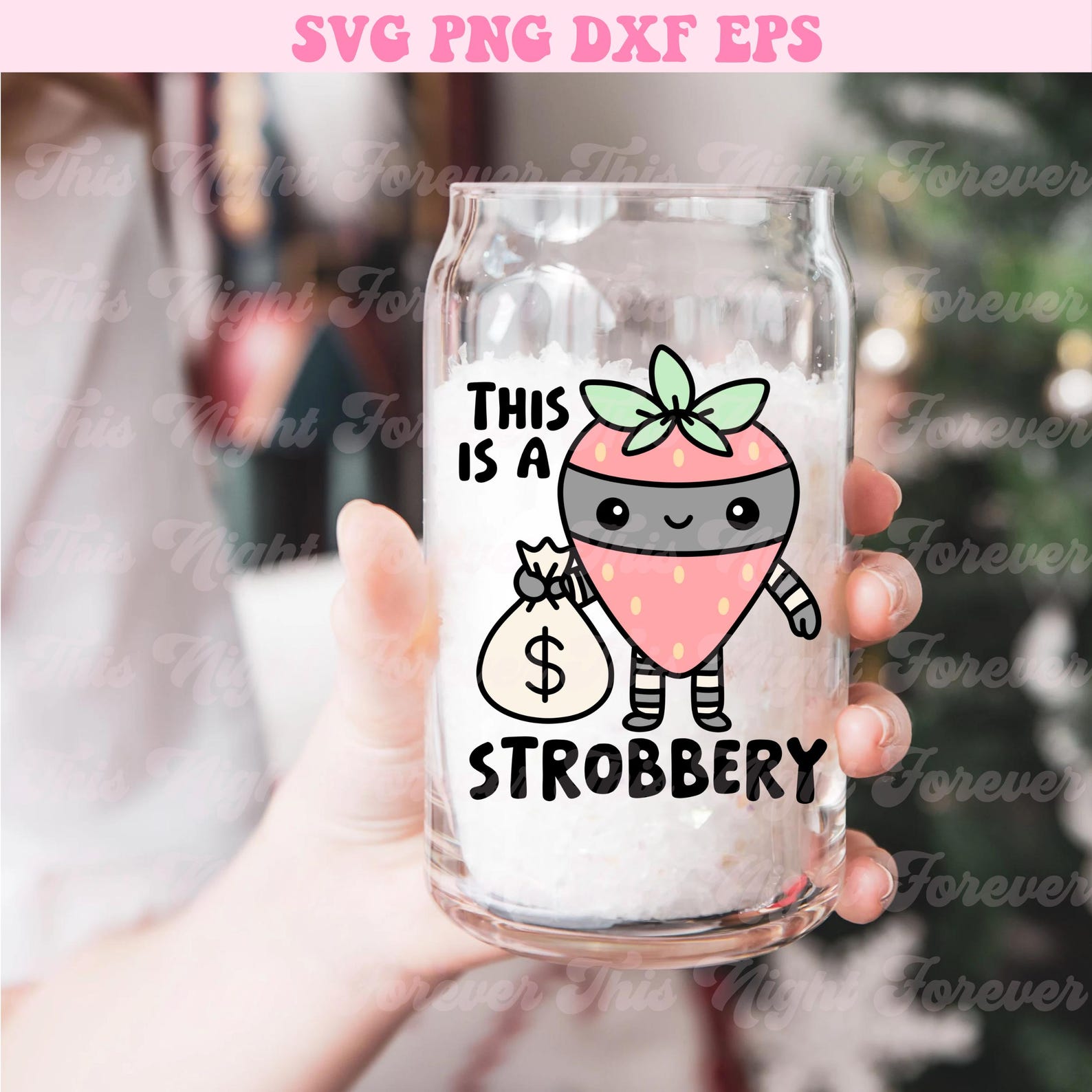 This is A Strobbery Svg, Strawberry Svg, Cute Trendy Svg, Funny Svg ...