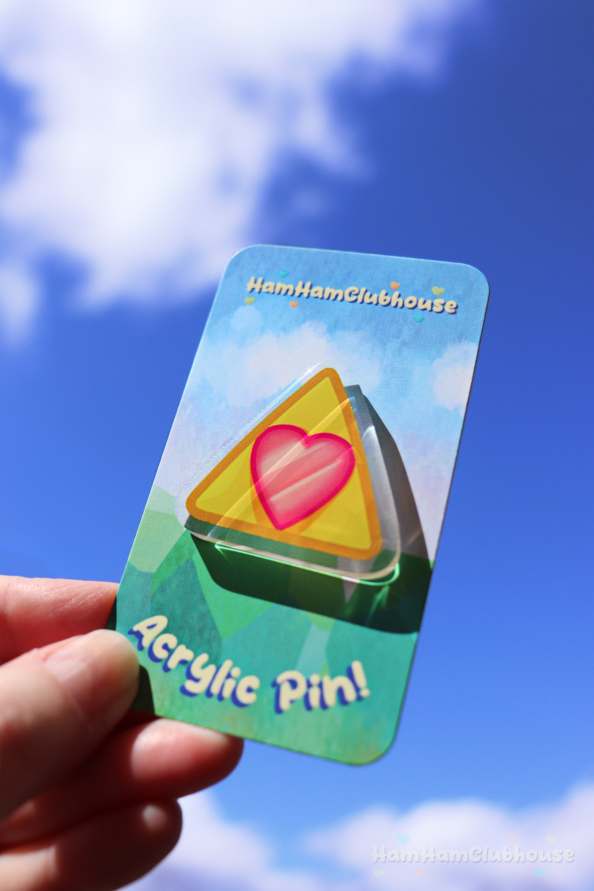 Paper Video Game Acrylic Badge Pins - Pretty Lucky Close Paper Video Game Acrylic Badge Pins - Pretty Lucky Close
