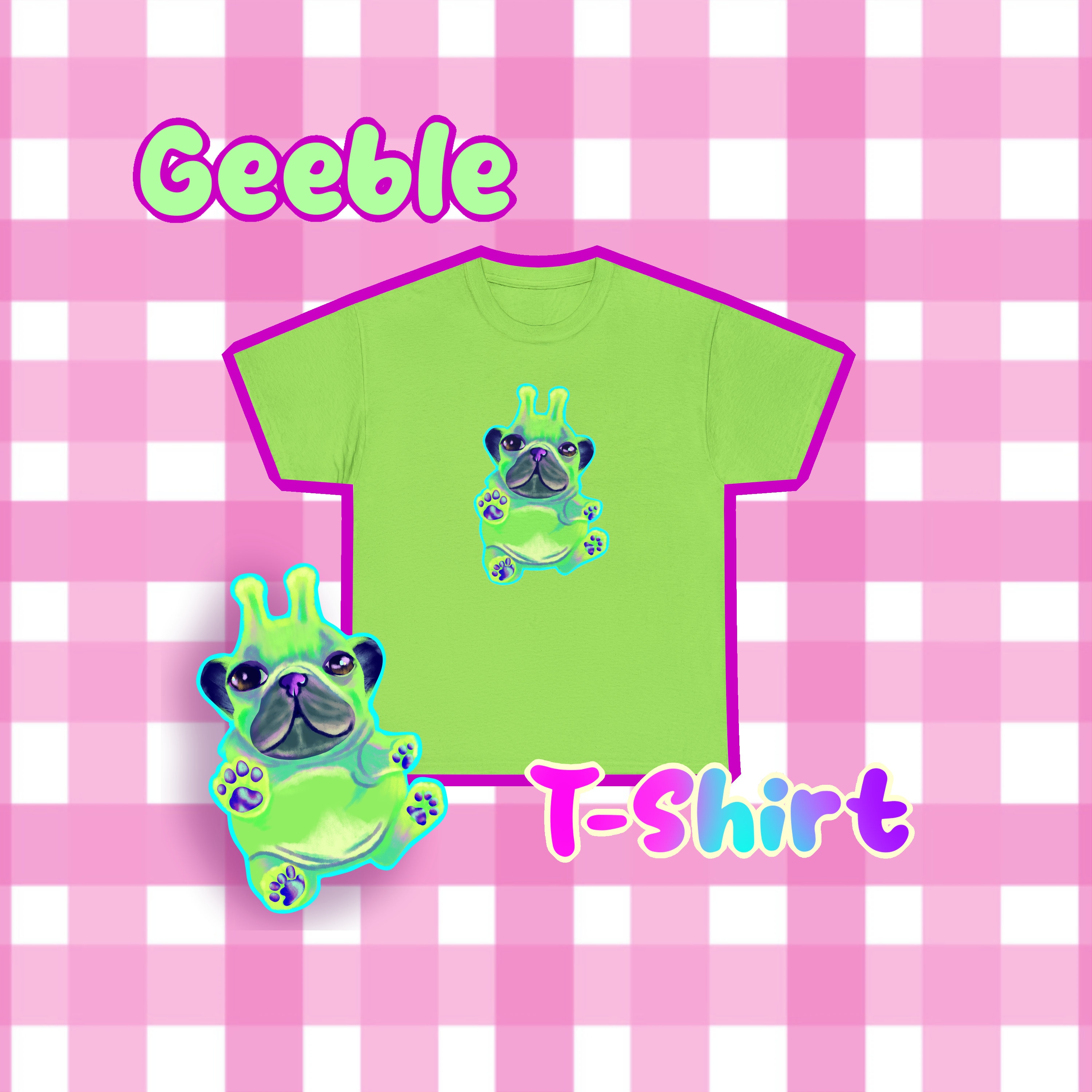 Geeble Alien Dog Tiktok Meme T-shirt - Etsy