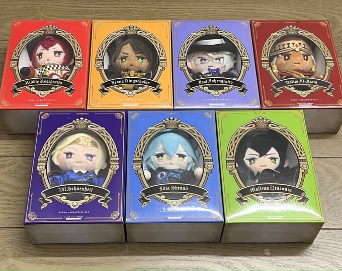 Twisted Wonderland Boxed Set With Book Nui Doll Plush Plushie Riddle ...