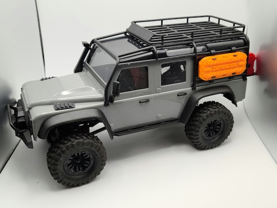 TRX4M Land Rover Defender Scale Traction Boards single Color With Clips and  Grill Vents 