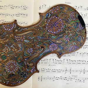 Decorative Violin Front