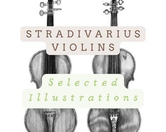 Illustrated Stradivarius Violins