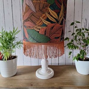 Wunderschöner, handgefertigter Lampenshirm Floral, Jungle, Blätter für Stehlampen, Hängelampen oder Tischlampen Bild 6