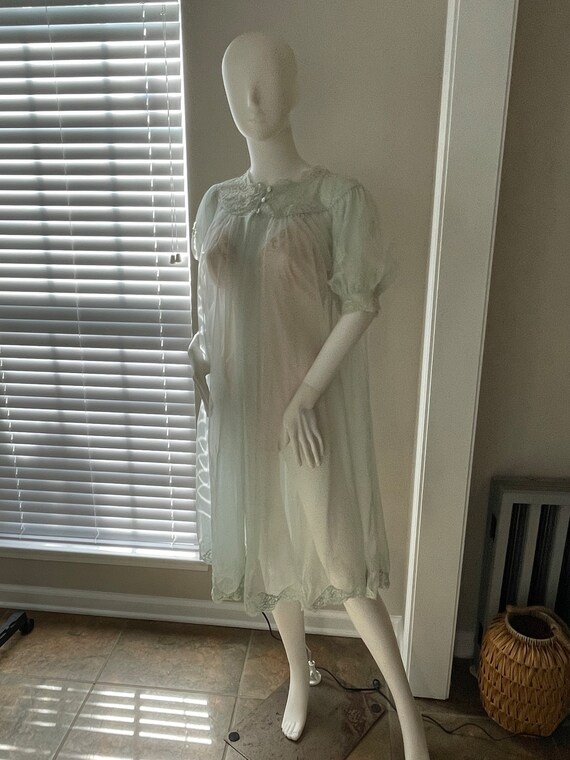 Vintage Lingerie 50's Robe by Shadow Line Sz Small Mint Etsy