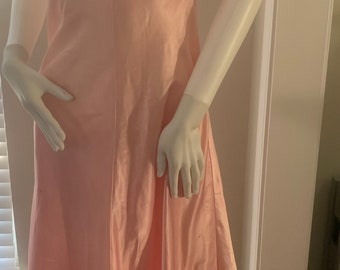 Vintage Lingerie Long pink gown