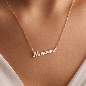 Custom Name Necklace, Initial Necklace, Personalized Name Necklace, Personalized Jewelry, Personalized Gifts, Gift For Her, Gifts For Mom