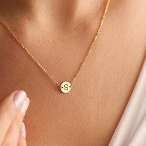 Collar Inicial, Collar Carta, Collar De Oro, Collar Nombre Personalizado, Regalo De Mamás, Regalos De Navidad, Minimalista, Venta Black Friday