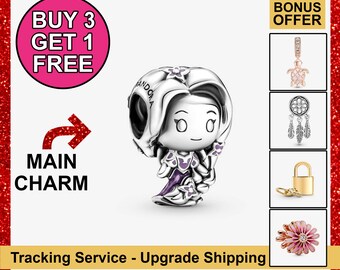 Pandora Rapunzel Charm - Etsy