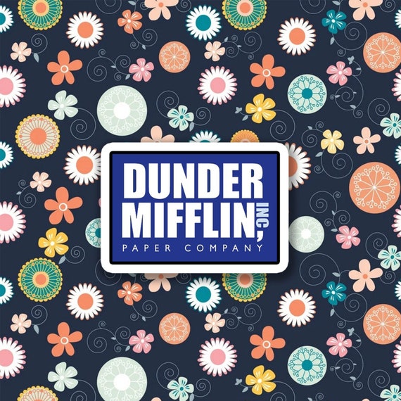 STICKER: THE OFFICE, DUNDER MIFFLIN LOGO