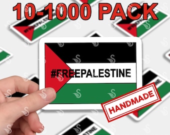 Palestine Flag Bulk Stickers Arab Save Palestine Inspiring Laptop Stickers Aesthetic Sticker Set Waterbottle Sticker Pack