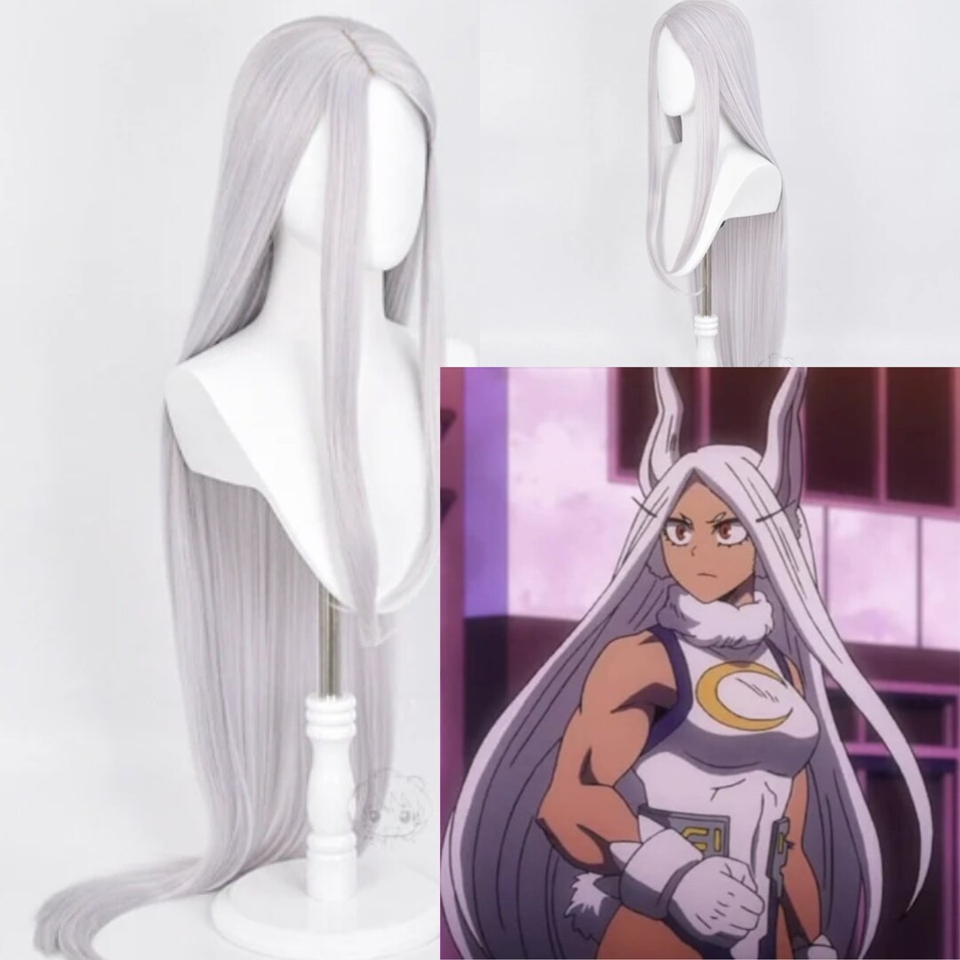 My Hero Academia Mirko Cos Wig Cosplay Wig Anime Wig Etsy