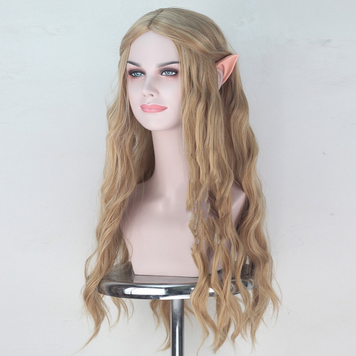 Hobbit Wig Elf Queen Kellantril With Ears Cosplay Anime Wigs Etsy
