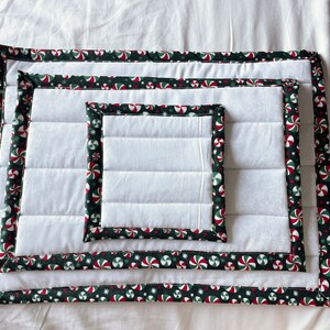 Gewatteerde hotpad | Onderzetter | Winter | Feestdagen | Snoep | Housewarmingcadeau | Boerderij