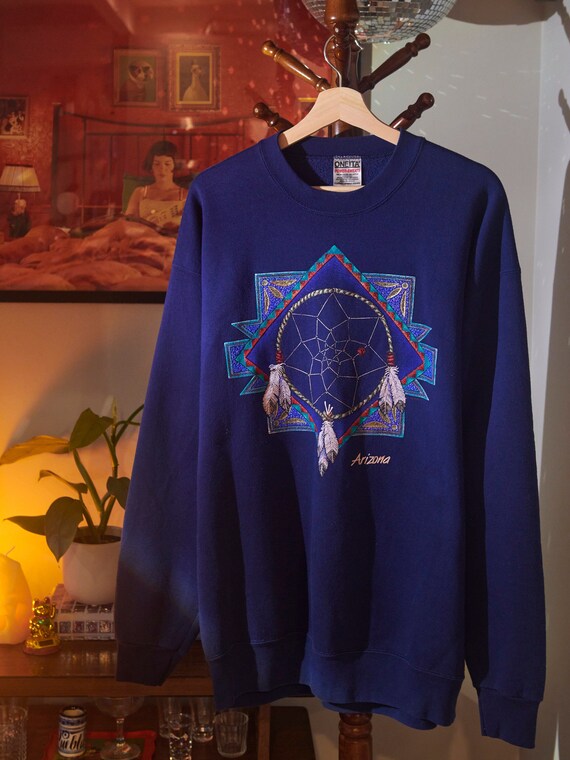 Vintage 90s Oneita Arizona Sweater. Size Extra La… - image 1