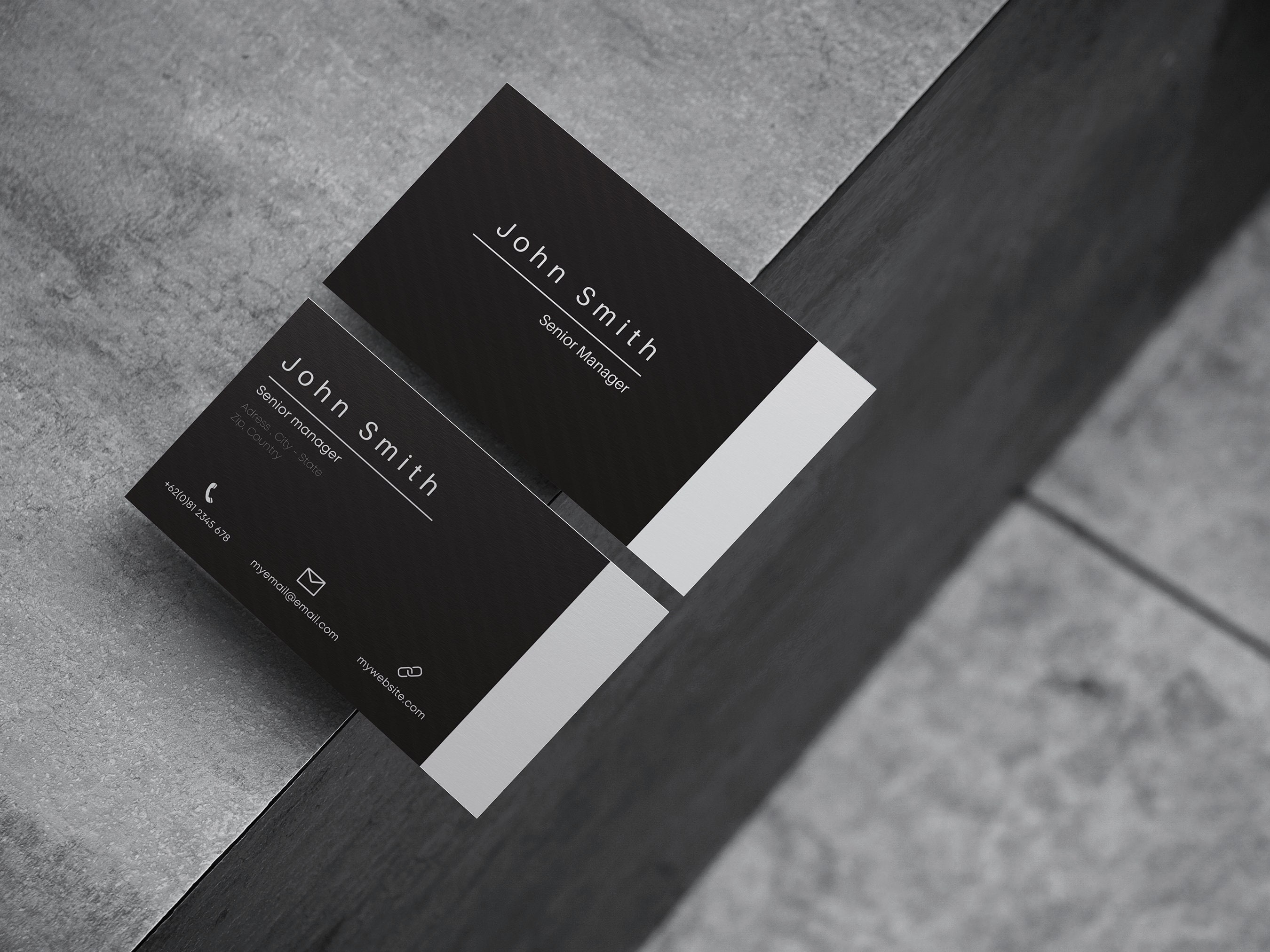 Canva Business Card Template Etsy