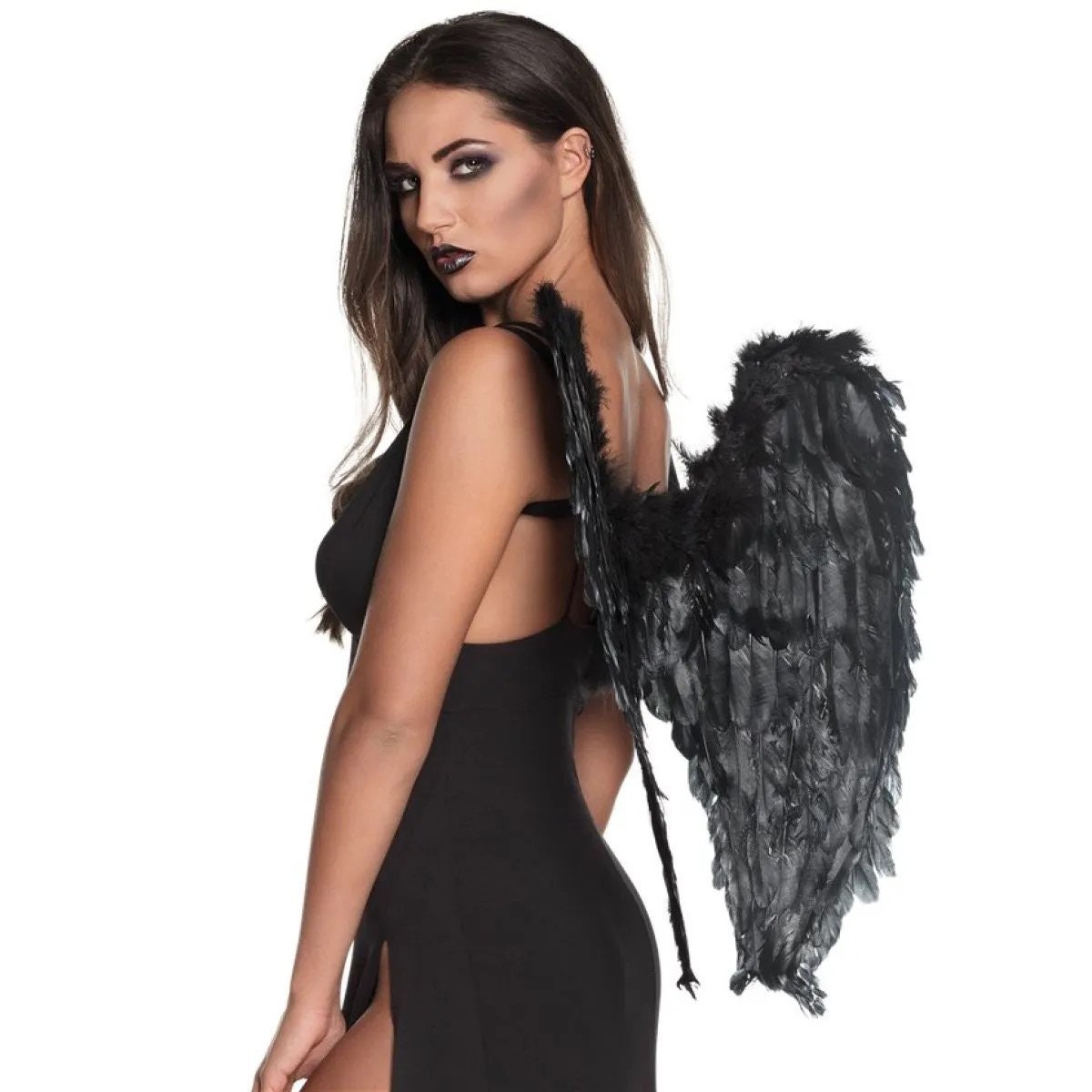 Adults Sexy Gold Dress Feather Angel wings Bar Show Costume Children' Cute  Fairy Wings+Dress Nice Photography Props - AliExpress